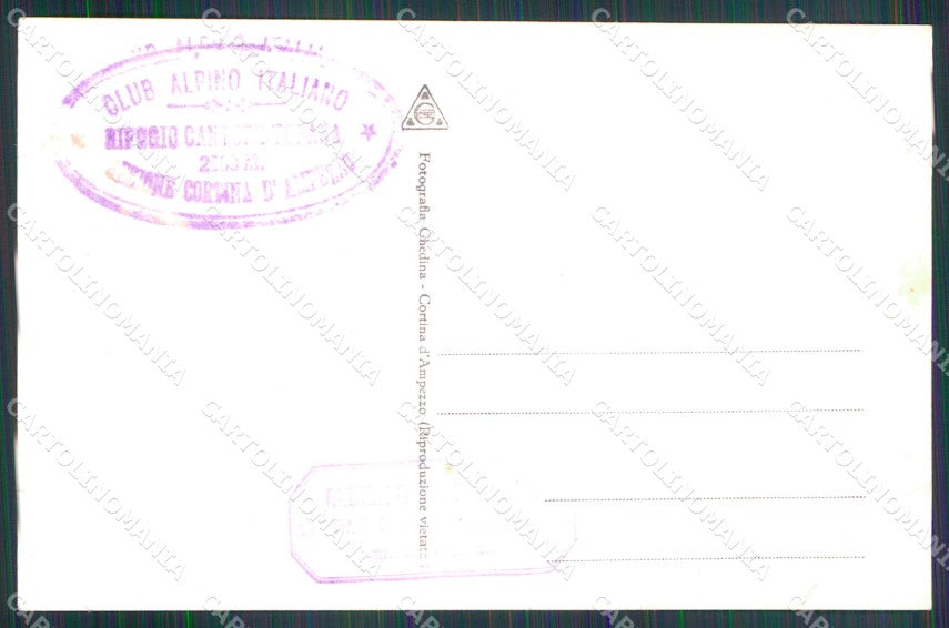 Trento Canazei Passo Pordoi Verso Marmorada Foto cartolina MX3279 – retro