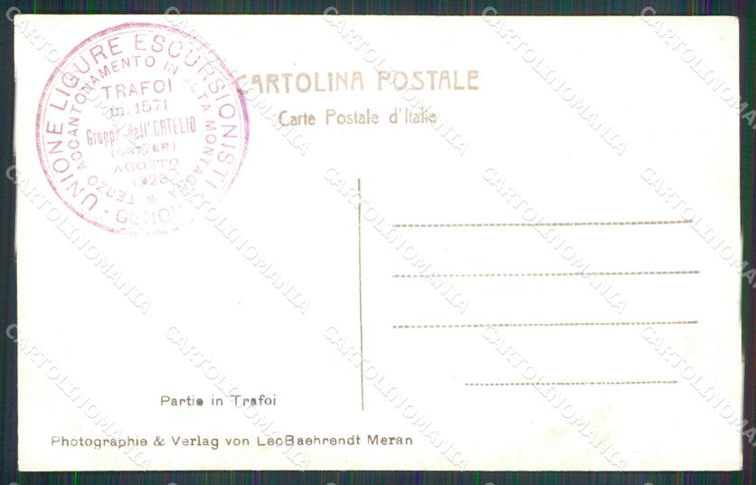 Bolzano Stelvio Trafoi Sentiero Foto cartolina MX3281 – retro