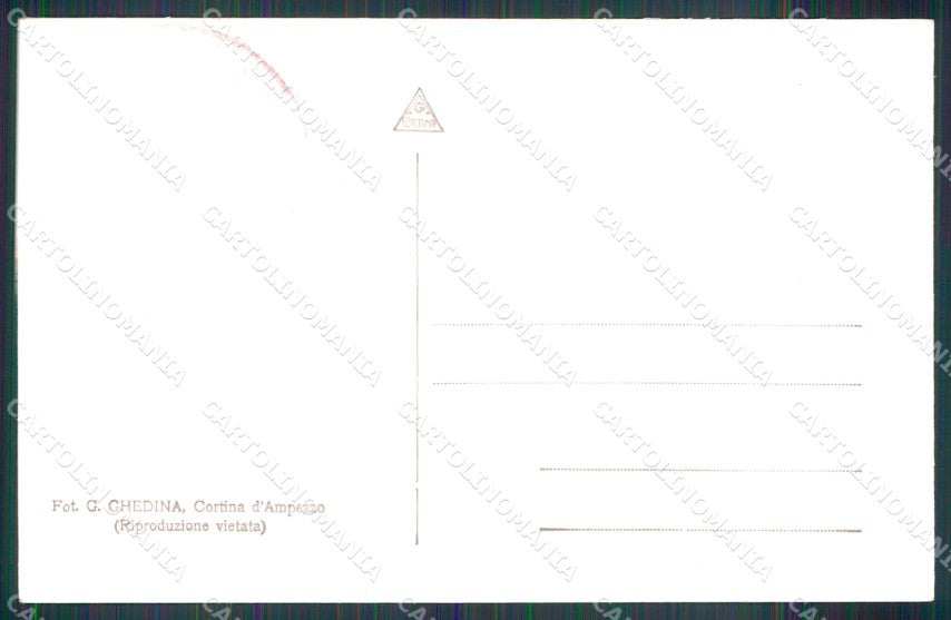 Trento Canazei Col Rodella Verso Marmolata Foto cartolina MX3288 – retro