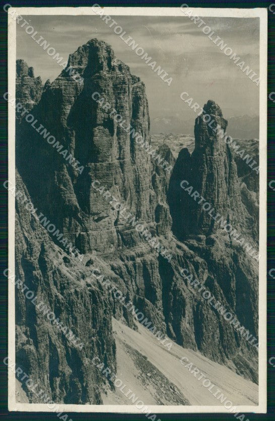 Trento Canazei Passo Sella Gruppo Sella Foto cartolina MX3292 – fronte