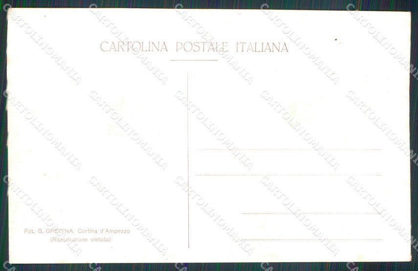 Trento Canazei Passo Pordoi Verso Marmolata Foto cartolina MX3299 – retro