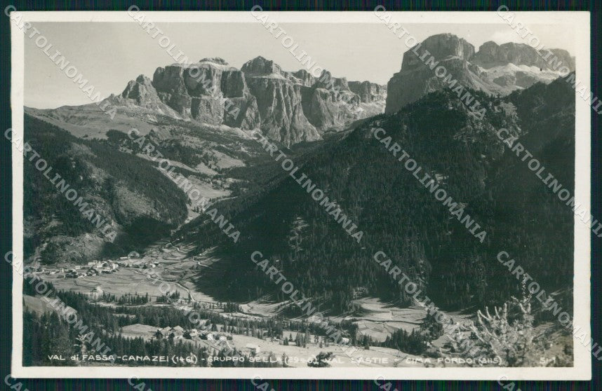 Trento Canazei Val di Fassa Gruppo Sella Foto cartolina MX3312 – fronte