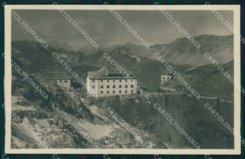Bolzano Stelvio Albergo Passo dello Stelvio Foto cartolina MX3346 – fronte
