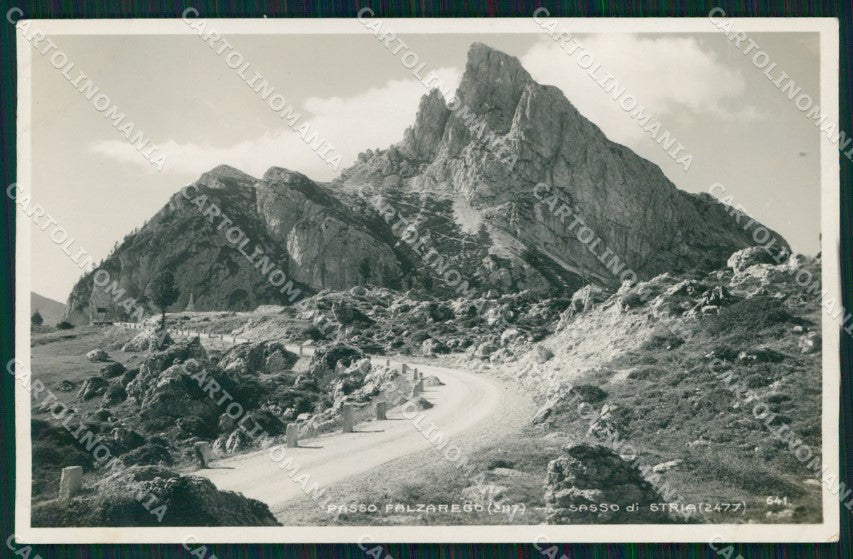 Belluno Cortina d'Ampezzo Passo Falzarego Sasso Stria Foto cartolina MX3347 – fronte