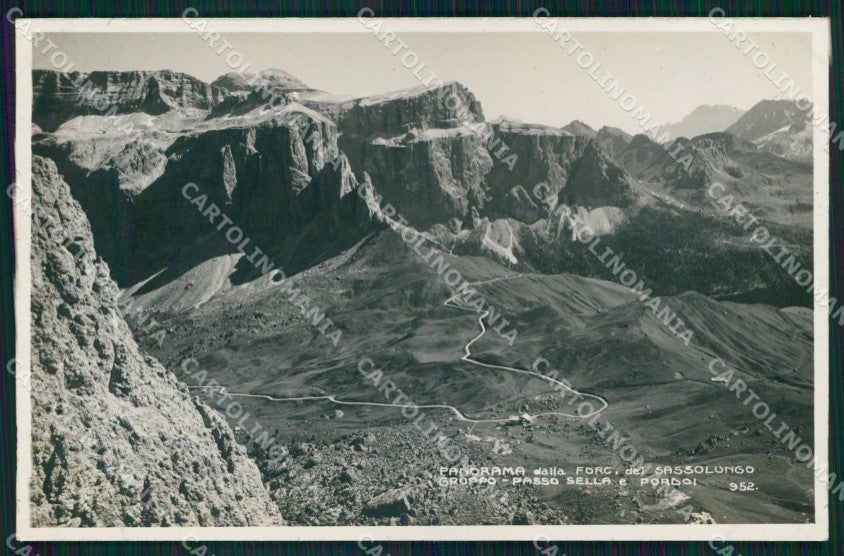 Trento Canazei Passo Sella Pordoi Foto cartolina MX3351 – fronte