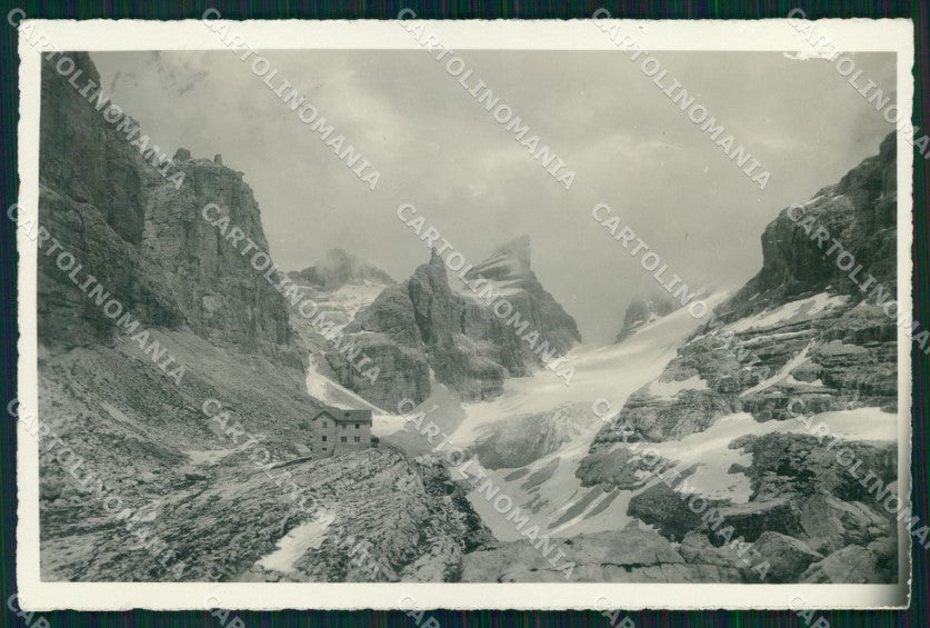 Trento Madonna di Campiglio Rifugio Tuckett ABRASA Foto cartolina MX3357 – fronte