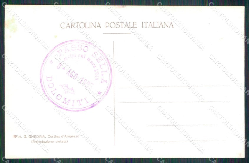 Trento Canazei Val di Fassa Foto cartolina MX3363 – retro