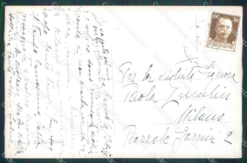 Croatia Croazia Pazin Pisino Castello Montecuccoli Foto cartolina MX3366 – retro