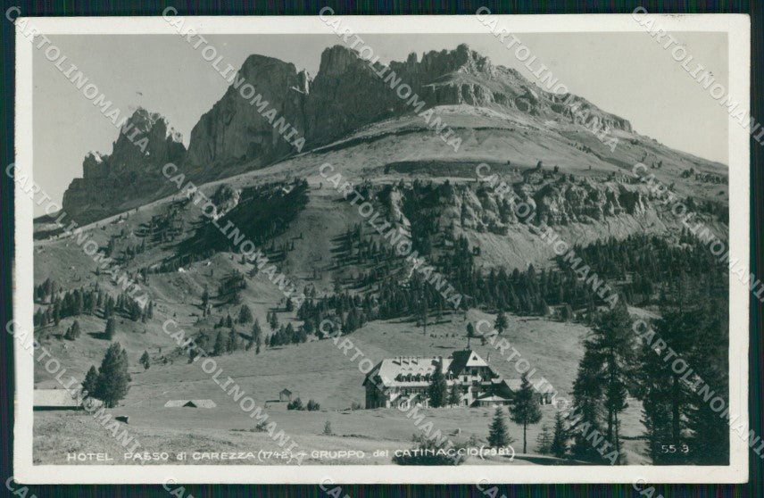 Bolzano Nova Levante Hotel Passo Carezza Catinaccio Foto cartolina MX3372 – fronte