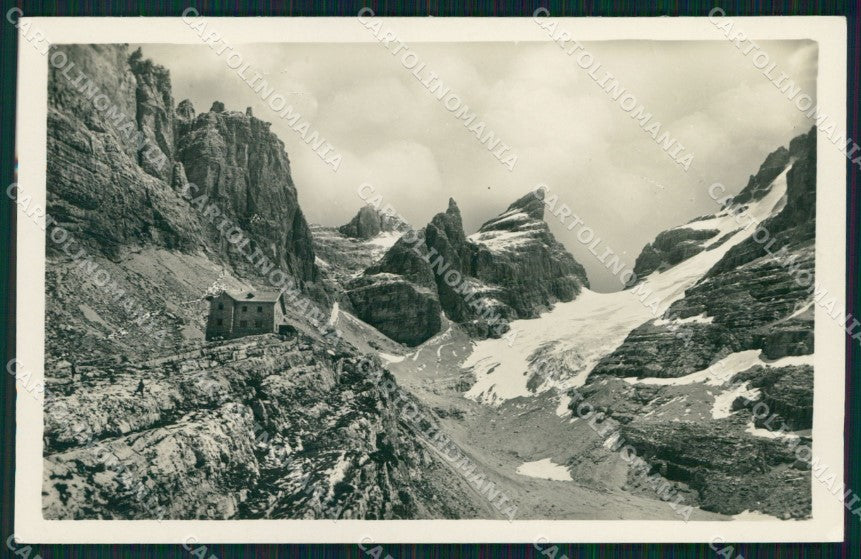 Trento Madonna di Campiglio Rifugio Tuckett Foto cartolina MX3377 – fronte