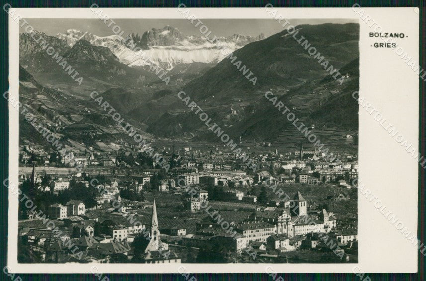 Bolzano Gries Veduta Generale Franzl 700 68 Foto cartolina MX3389 – fronte