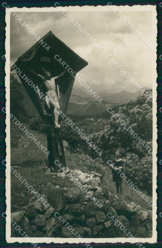 Bolzano Bressanone Bambino in Preghiera Foto cartolina MX3394 – fronte