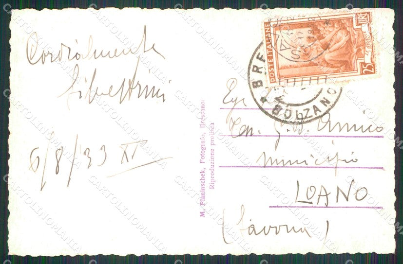 Bolzano Bressanone Bambino in Preghiera Foto cartolina MX3394 – retro