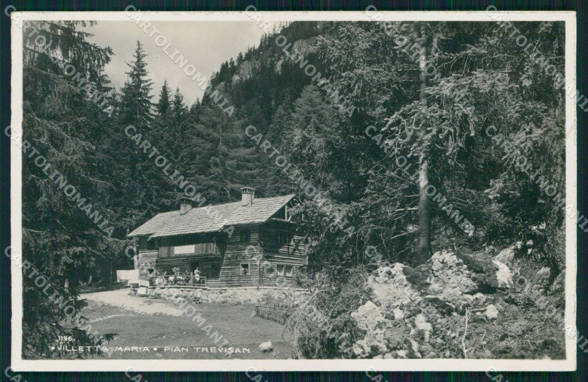 Trento Canazei Pian Trevisan Villetta Maria Foto cartolina MX3410 – fronte