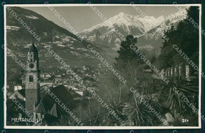 Bolzano Merano Veduta Generale Foto cartolina MX3422 – fronte