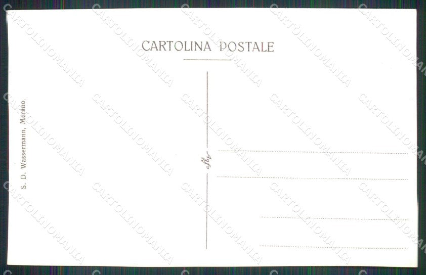 Bolzano Merano Veduta Generale Foto cartolina MX3422 – retro