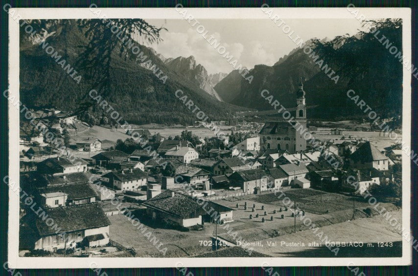 Bolzano Dobbiaco Val Pusteria Dolomiti Franzl 702 149 Foto cartolina MX3435 – fronte
