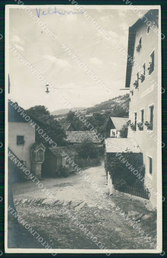 Bolzano Velturno Strada di Paese Foto cartolina MX3437 – fronte