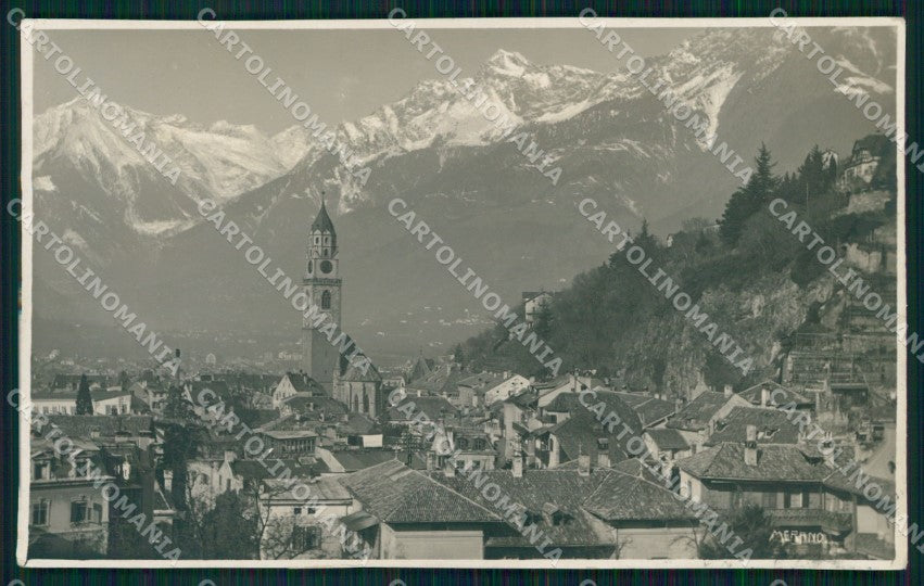 Bolzano Merano Veduta Generale Foto cartolina MX3440 – fronte