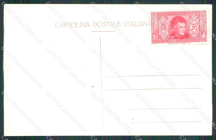 Belluno Cortina d'Ampezzo Veduta Generale con Chiesa Foto cartolina MX3443 – retro