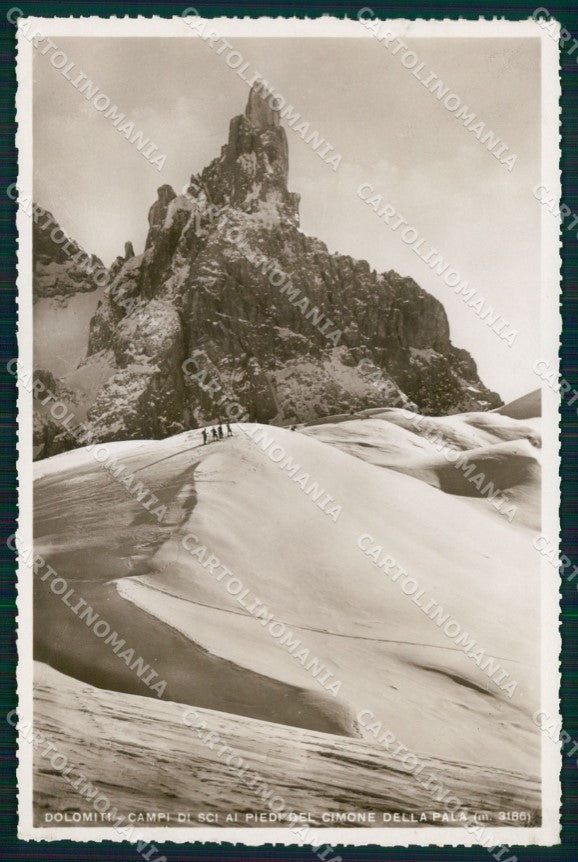 Trento San Martino di Castrozza Cimone Pala Campi Sci Foto cartolina MX3449 – fronte