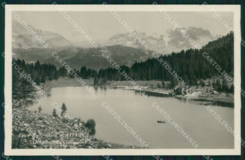 Trento Madonna di Campiglio Lago di Nambino Foto cartolina MX3467 – fronte