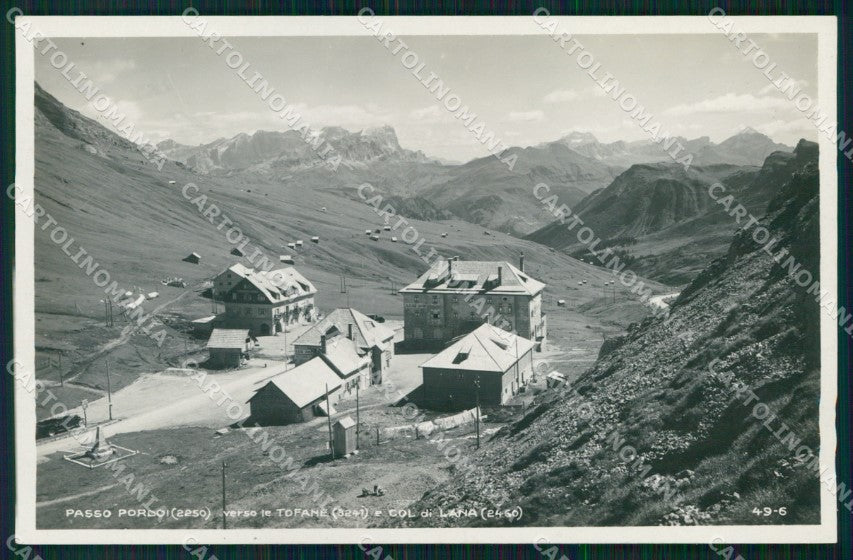 Trento Canazei Passo Pordoi Col di Lana Foto cartolina MX3474 – fronte