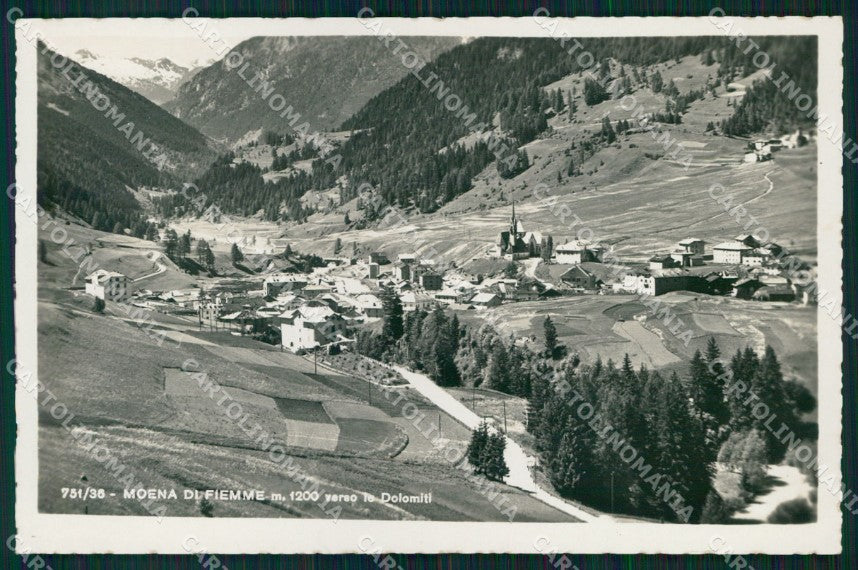 Trento Moena Val di Fiemme Franzl 751 36 Foto cartolina MX3478 – fronte