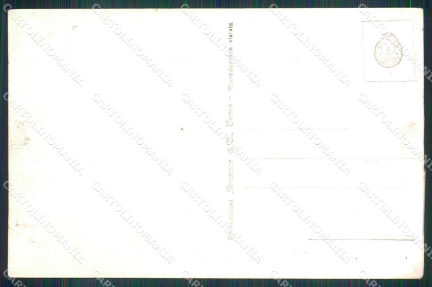 Brescia Salò Lago Garda Barca Brunner 307 16 Foto cartolina MX3480 – retro