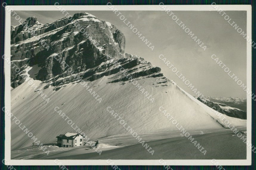 Trento Tuenno Passo del Grosté Rifugio Stoppani Foto cartolina MX3485 – fronte