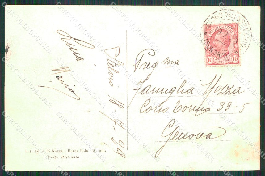 Bolzano Stelvio Albergo Passo dello Stelvio Foto cartolina MX3488 – retro
