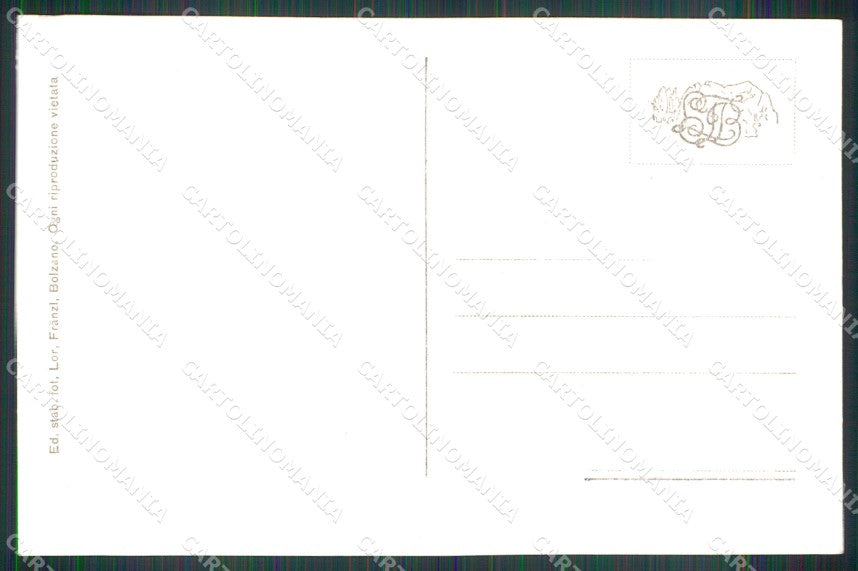 Trento Canazei Passo Pordoi Franzl 704 37 Foto cartolina MX3492 – retro