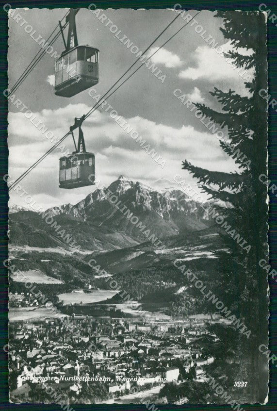 Austria Tirolo Innsbruck Funivia Foto cartolina MX3503 – fronte