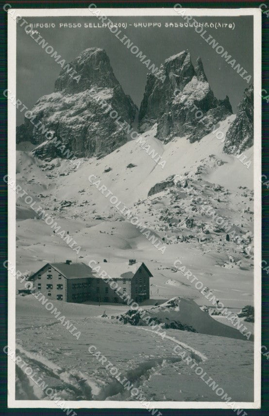 Trento Canazei Rifugio Passo Sella Foto cartolina MX3521 – fronte