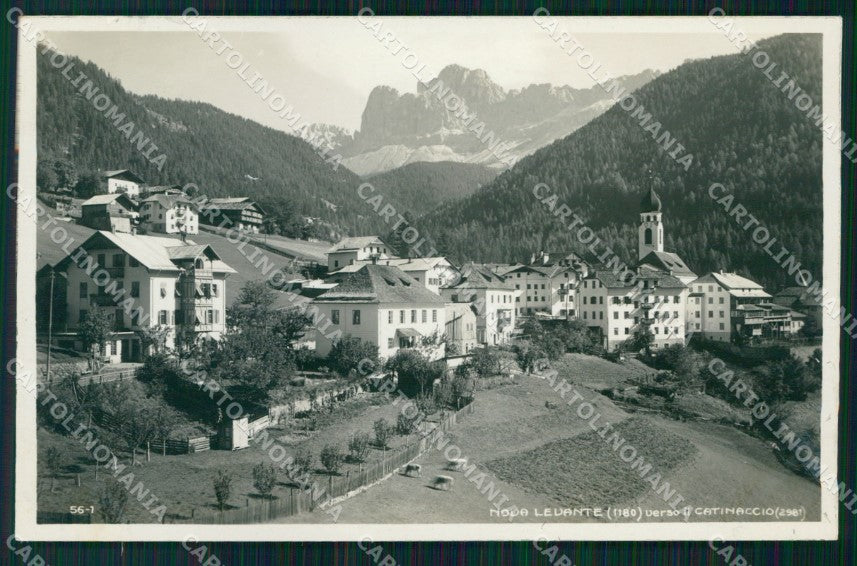 Bolzano Nova Levante Verso Catinaccio Foto cartolina MX3523 – fronte