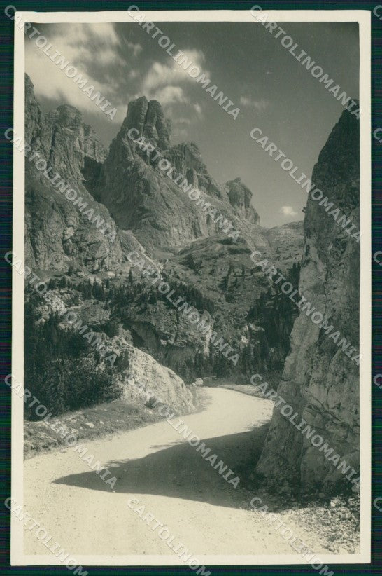 Trento Canazei Rifugio Passo Sella Foto cartolina MX3537 – fronte