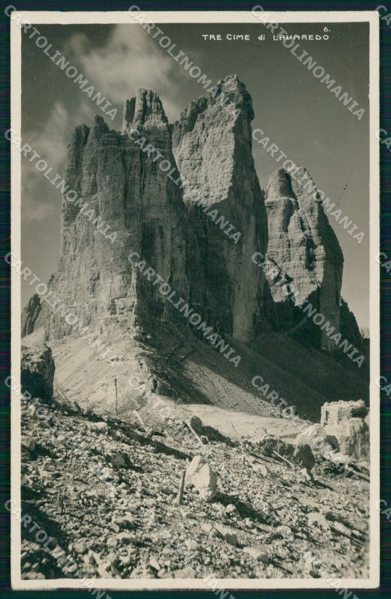 Belluno Auronzo di Cadore Tre Cime Lavaredo Foto cartolina MX3539 – fronte