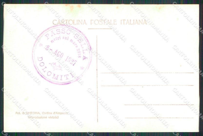Bolzano Nova Levante Hotel Carezza al Lago Catinaccio Foto cartolina MX3542 – retro
