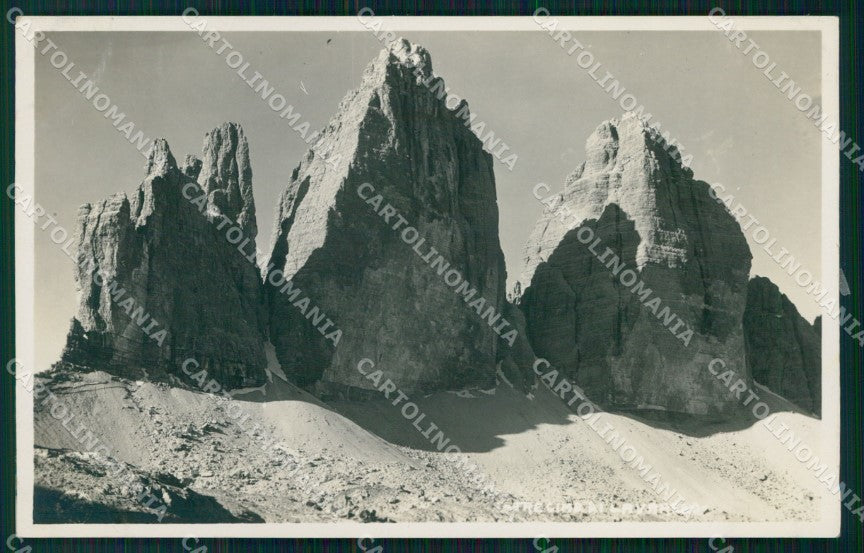 Belluno Auronzo di Cadore Tre Cime Lavaredo Foto cartolina MX3545 – fronte