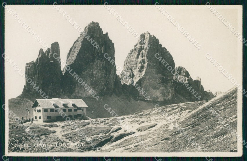 Belluno Auronzo di Cadore Tre Cime Lavaredo Foto cartolina MX3549 – fronte