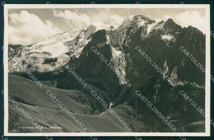 Trento Canazei Marmolata Vernel Foto cartolina MX3555 – fronte