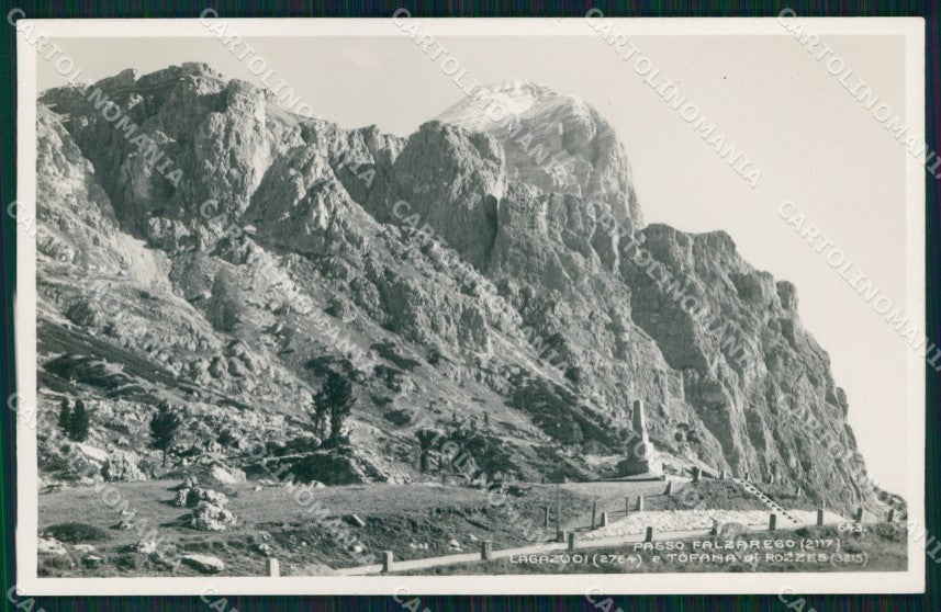 Belluno Cortina d'Ampezzo Passo di Falzarego Foto cartolina MX3556 – fronte
