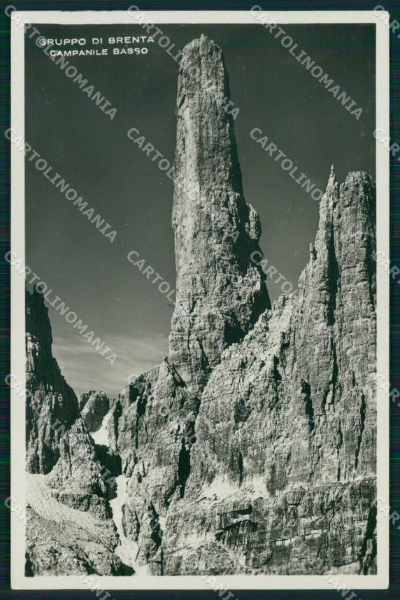 Trento Madonna di Campiglio Campanile Basso Gruppo Brenta Foto cartolina MX3558 – fronte