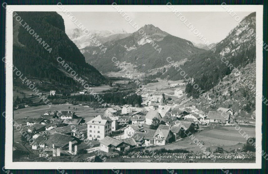 Trento Canazei Val di Fassa verso Catinaccio Foto cartolina MX3570 – fronte