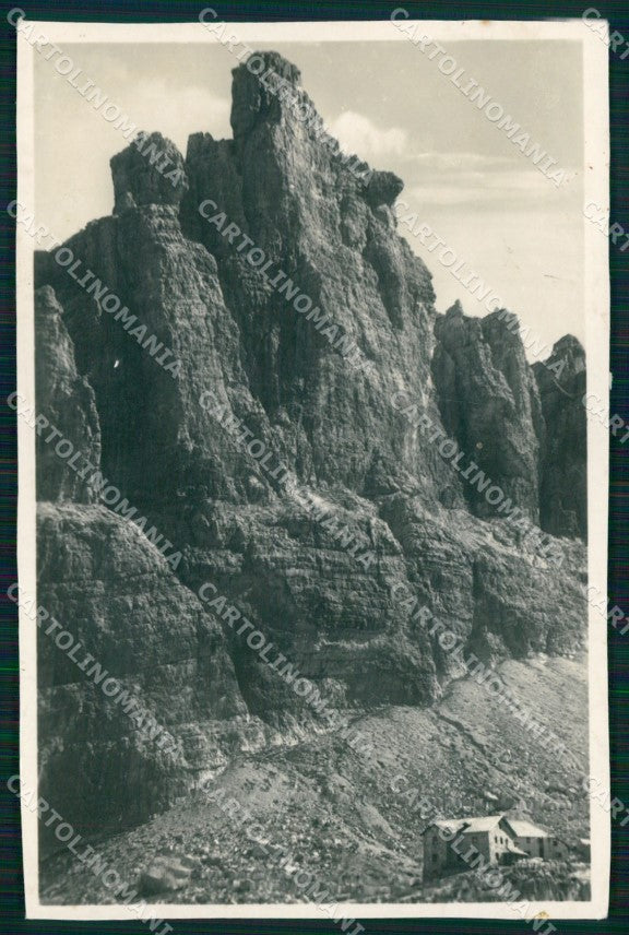 Trento Madonna di Campiglio Rifugio del Tuckett Dolomiti Foto cartolina MX3575 – fronte