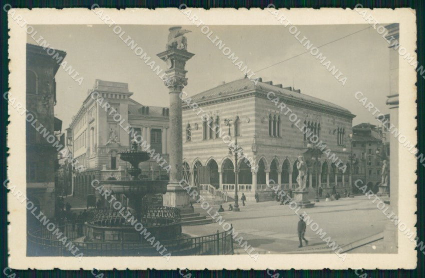 Udine Città Piazza Vittorio Emanuele II Foto cartolina MX3579 – fronte