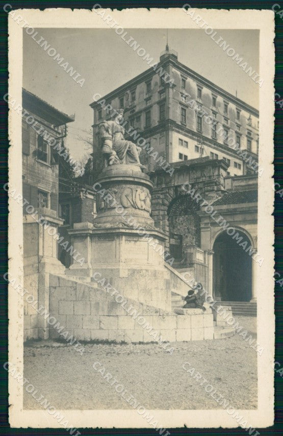 Udine Città Statua Pace di Campoformido Foto cartolina MX3582 – fronte