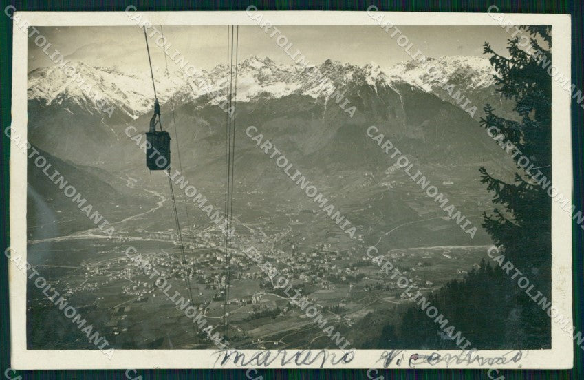 Bolzano Avelengo Teleferica Merano Foto cartolina MX3595 – fronte