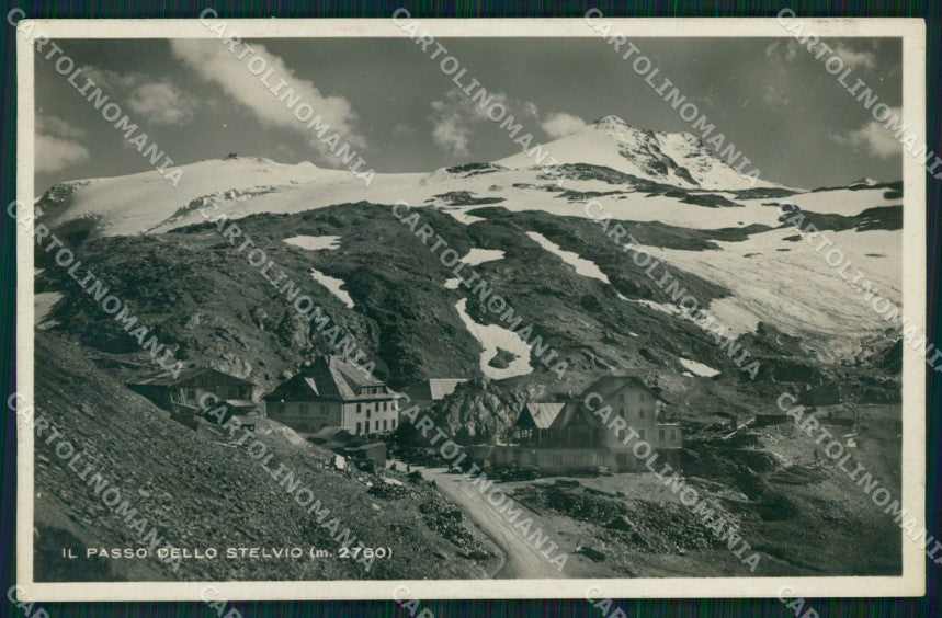 Bolzano Solda Passo dello Stelvio STRAPPINO Foto cartolina MX3602 – fronte