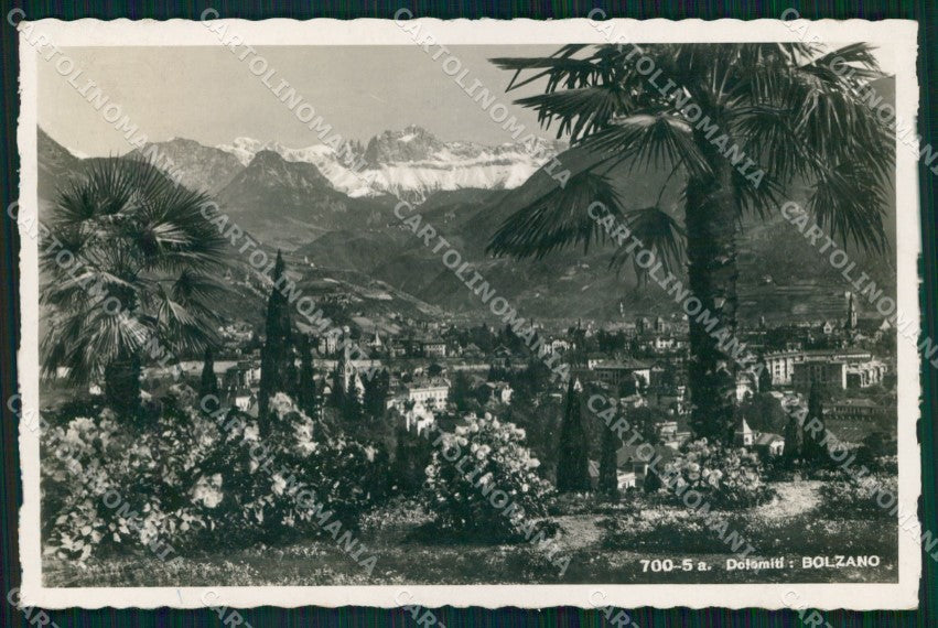Bolzano Città Veduta Dolomiti Franzl 700 5 Foto cartolina MX3621 – fronte